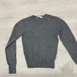 Zara Sweater with Studded Sleeves